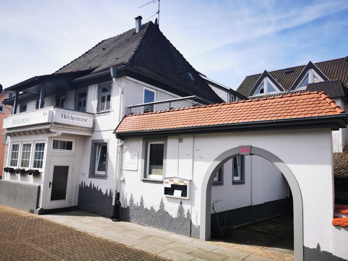Self Checkin Hotel Heckenrose Lorin Ringsheim Dış mekan fotoğraf